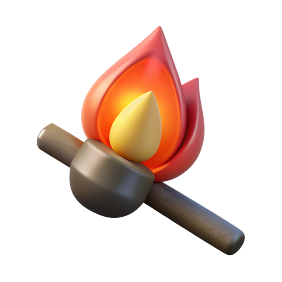 impressive contemporary Fire Starter with Striker Isolated high resolution png