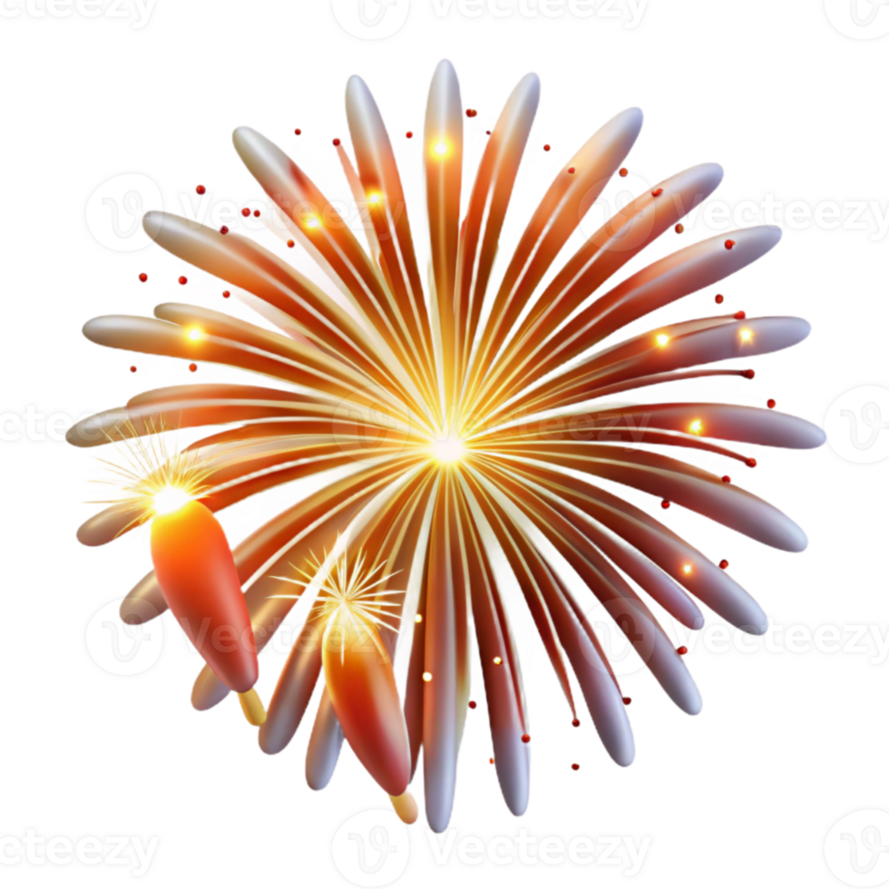 dramatic minimalist Fireworks Light Trails Night Photography Isolated authentic png