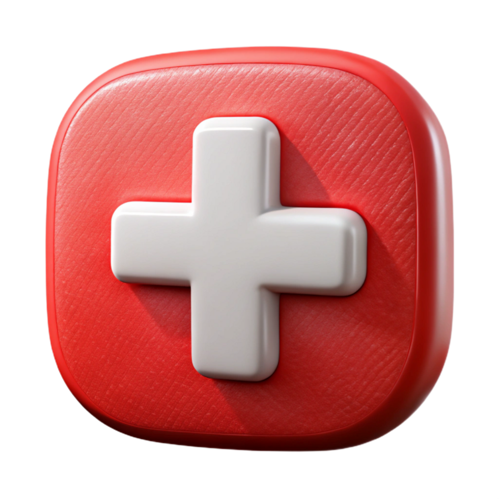 vibrant classic First Aid Symbol White Cross Green Isolated authentic png