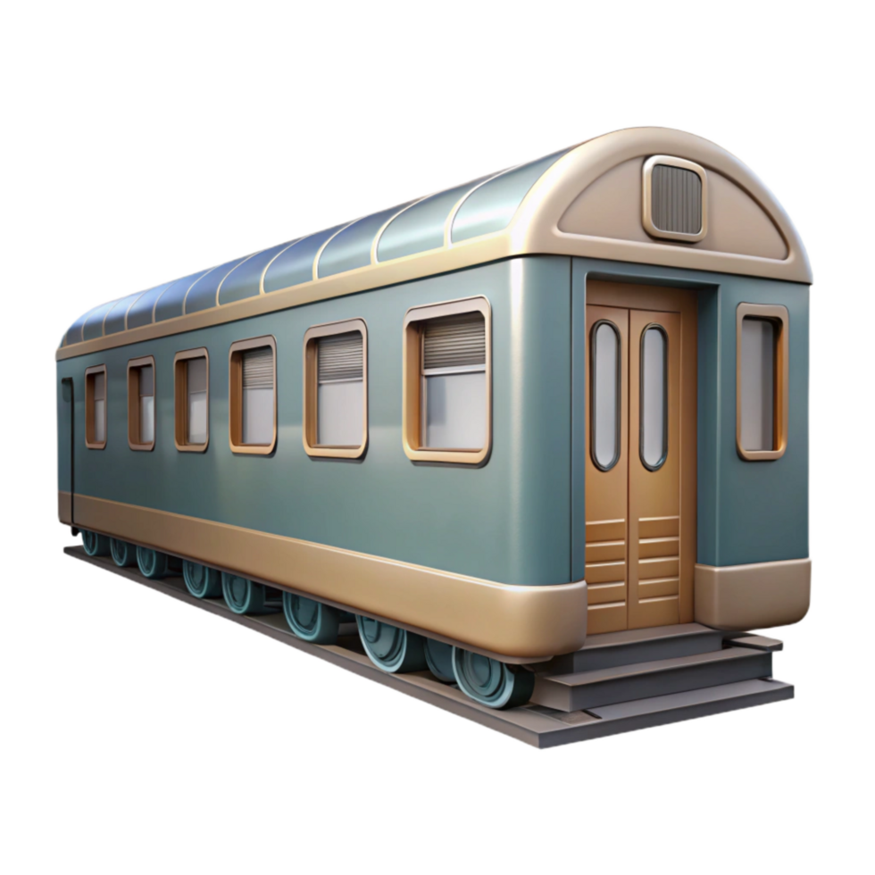 beautiful abstract First Class Train Compartment Side View Cutout high quality png