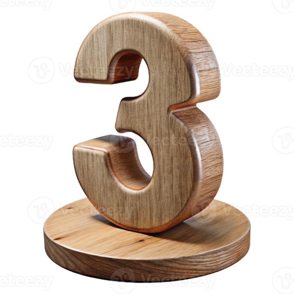 wonderful artistic Wedding Table Number Wooden Rustic Calligraphy Cutout professional png