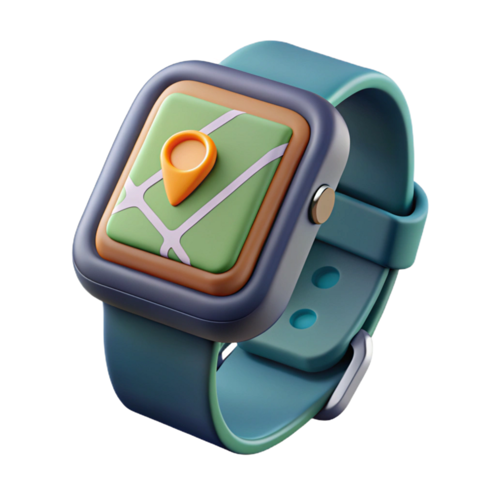 wonderful artistic Fitness Tracker Screen Display Visible Cutout png