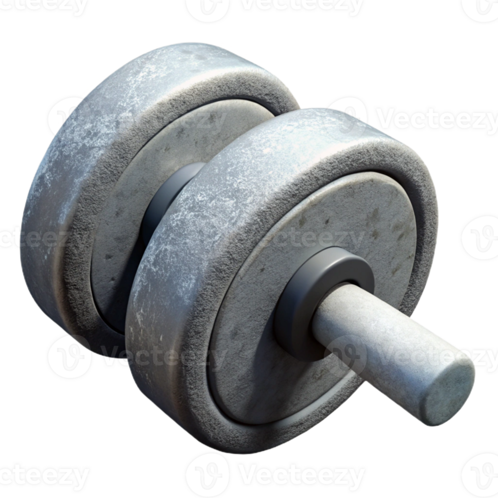 dramatic rustic Weight Lifting Chalk Magnesium Carbonate Isolated original png