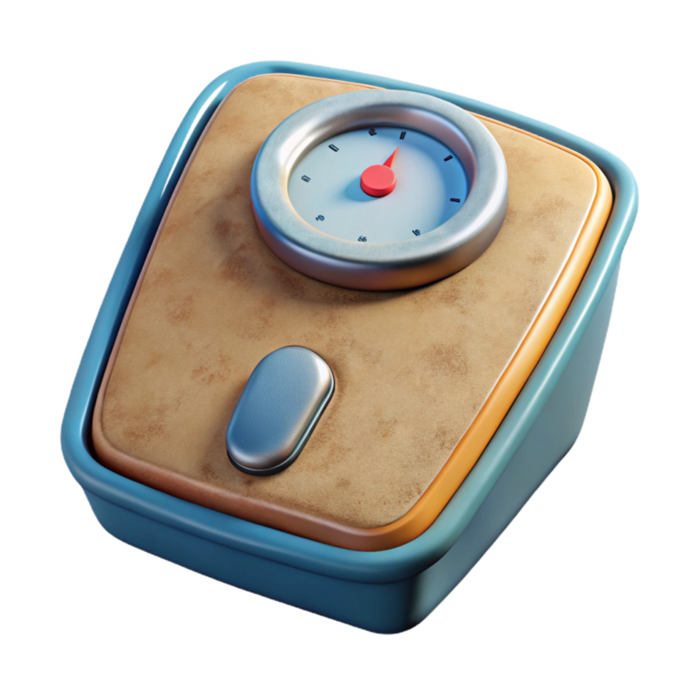 magnificent modern Weight Scale Cutout with Digital Display png