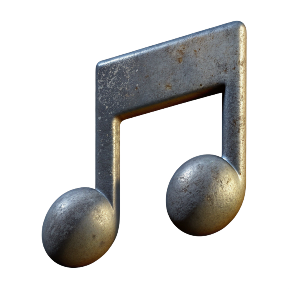 wonderful artistic Flat Symbol Music Notation Isolated Element exclusive png