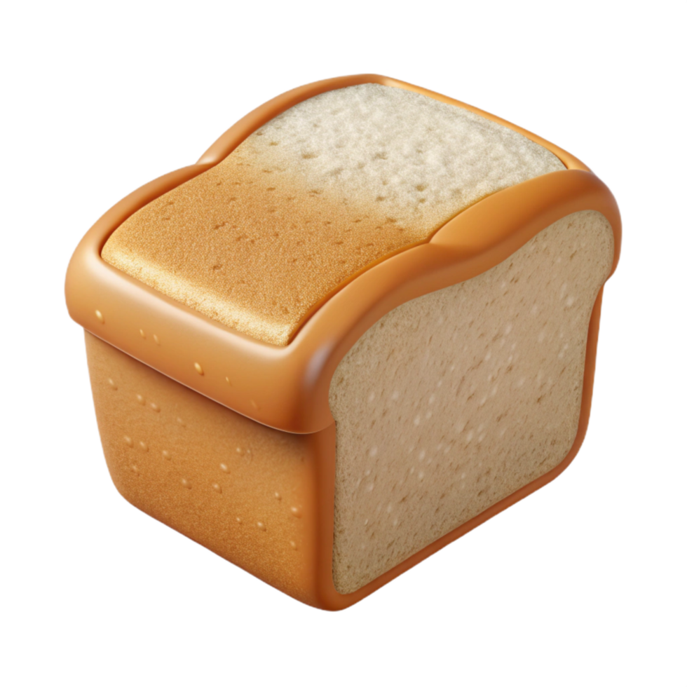 wonderful artistic Wheat Bread Slice Whole Grain Isolated on Transparent Background exclusive png