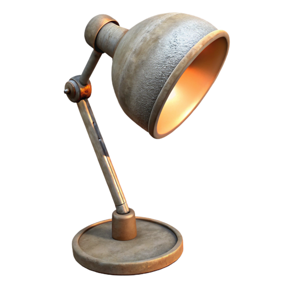 elegant modern Floor Lamp Adjustable Height Transparent Background detailed png
