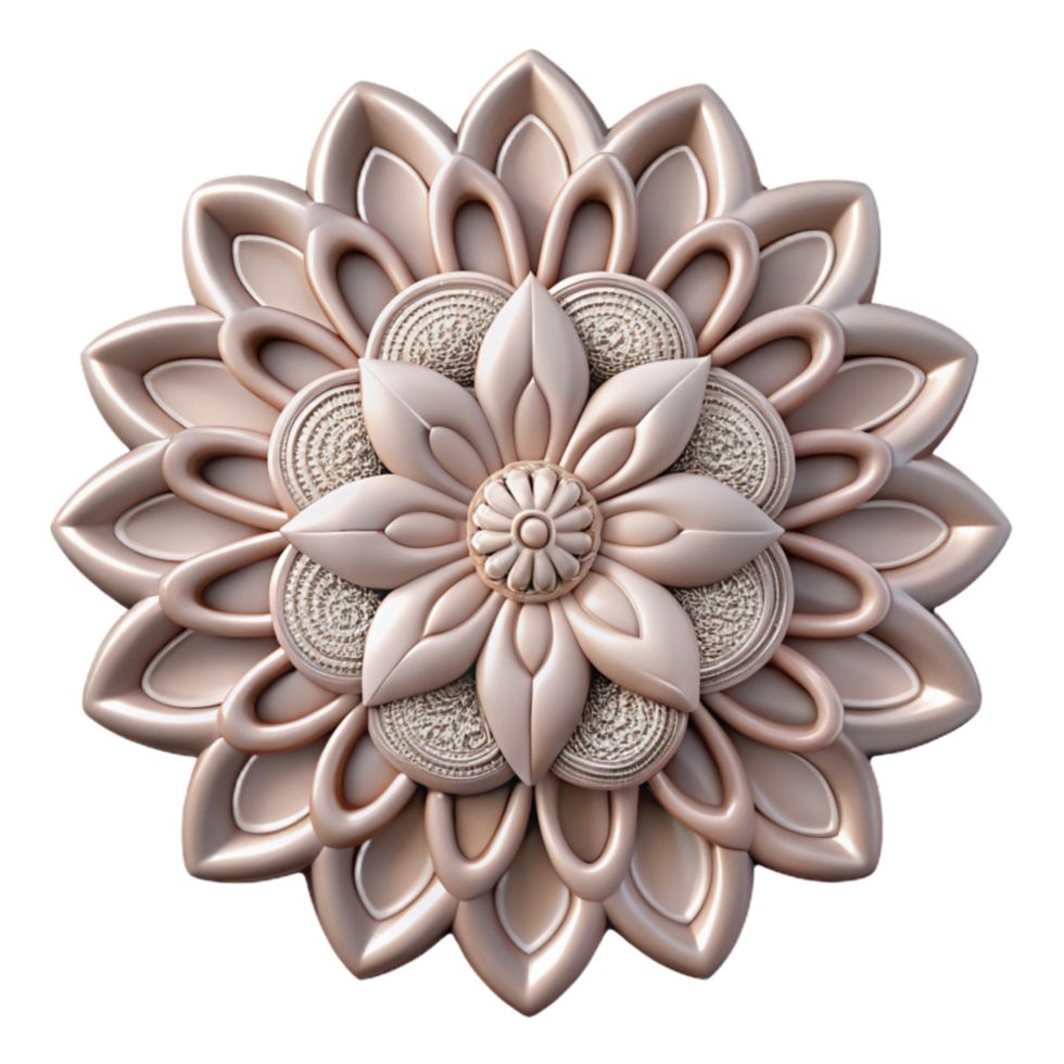 wonderful vintage Floral Lace Motif Closeup Isolated Element high resolution png