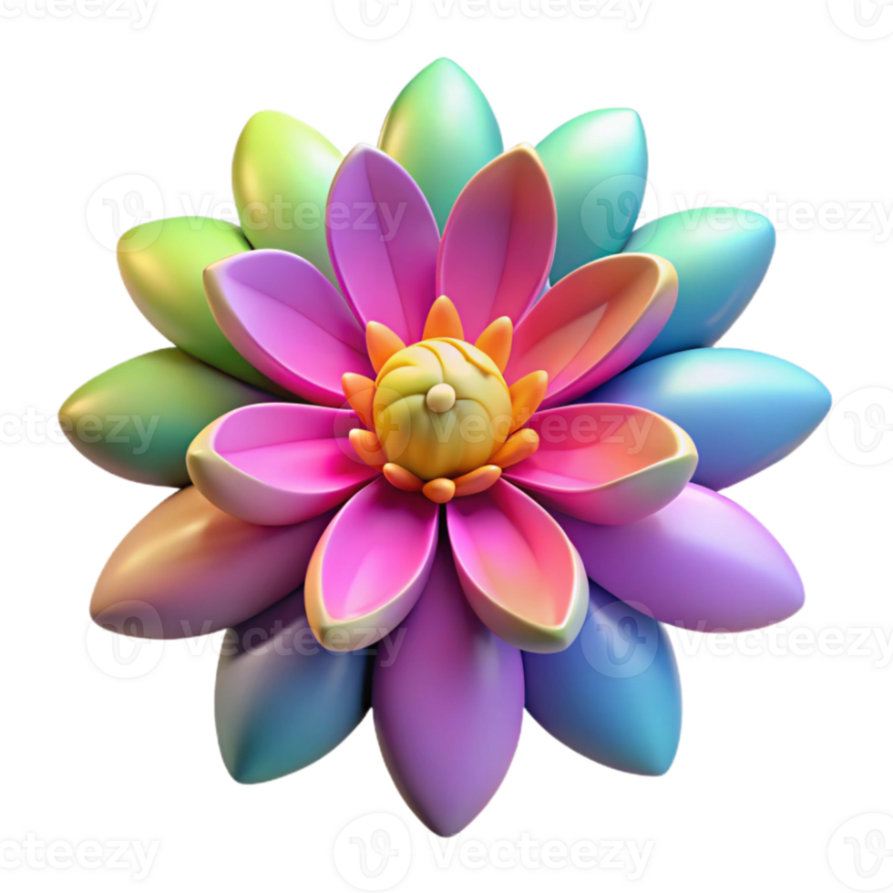 extraordinary rustic Flower Blossom Colorful Petals Nature Beauty Cutout high resolution png