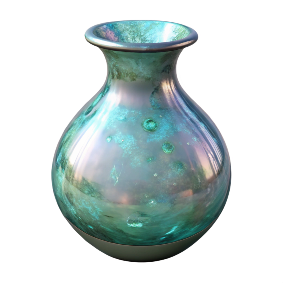 Flower Vase Glass Material Transparent Background png