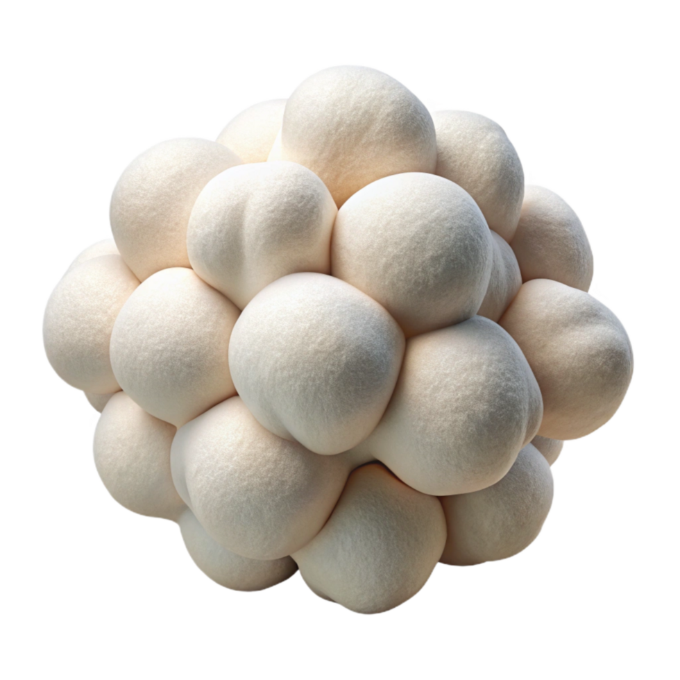 wonderful rustic White Cotton Buds Pile Isolated Cutout high quality png