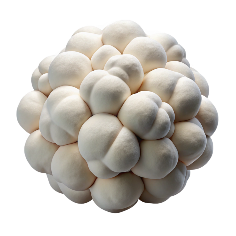 vibrant contemporary White Cotton Buds Pile Isolated Cutout authentic png