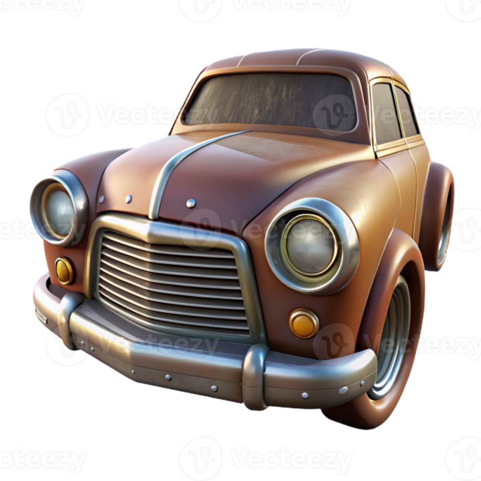 magnificent creative Flying Car Front Grille Design Isolated Element png