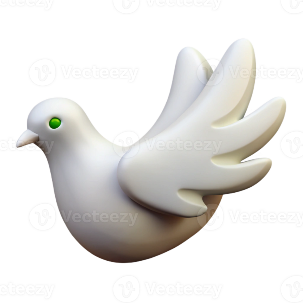 extraordinary contemporary White Dove Cutout Symbol of Love Isolated png