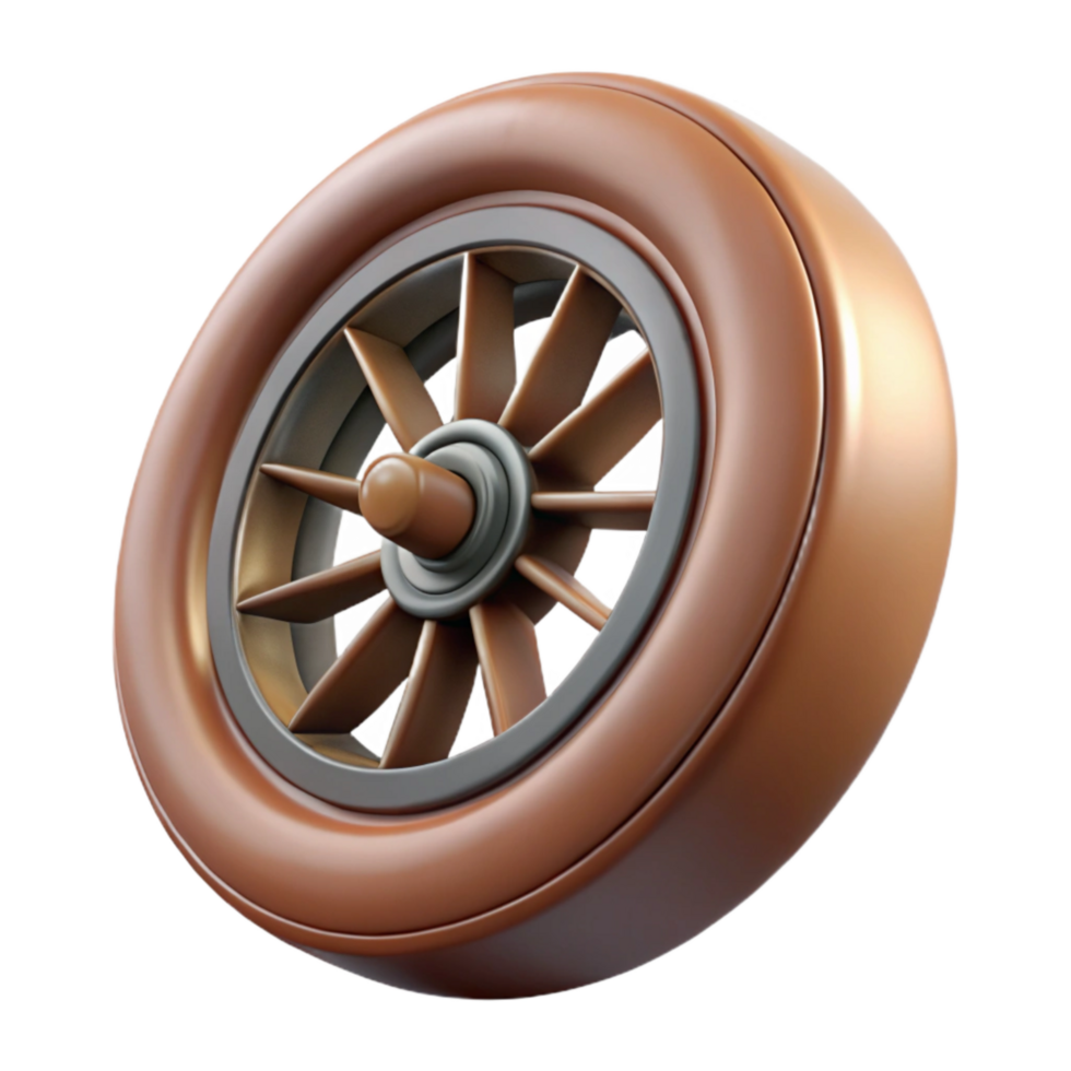 magnificent abstract Flying Car Wheel Design Isolated Element png