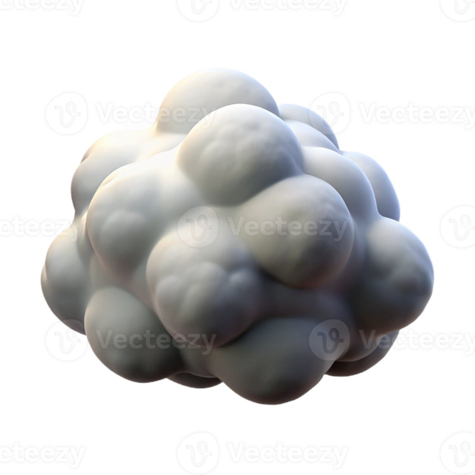 serene vintage Fog Rolling Gray White Isolated high resolution png