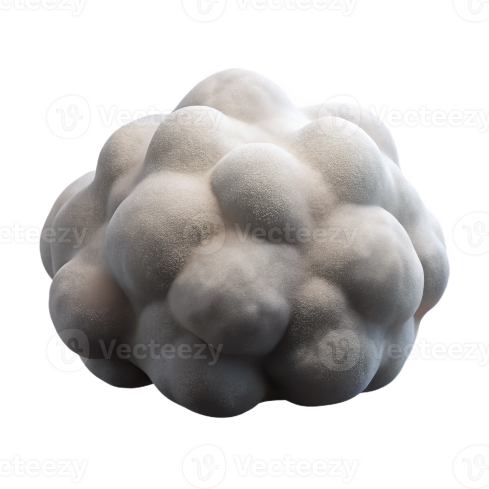 extraordinary vintage Fog Thick Gray White Isolated professional png