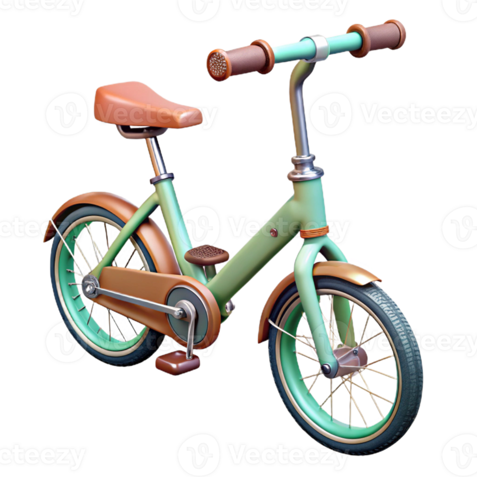 magnificent abstract Folding Bike Compact Design Isolated Cutout png