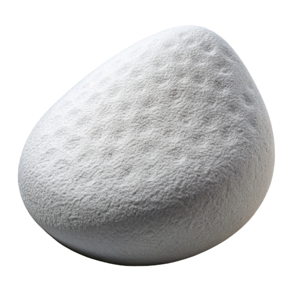 vibrant modern White Makeup Sponge Isolated on Transparent Background genuine png