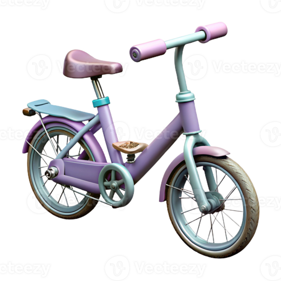 dramatic creative Folding Bike Side View Transparent authentic png