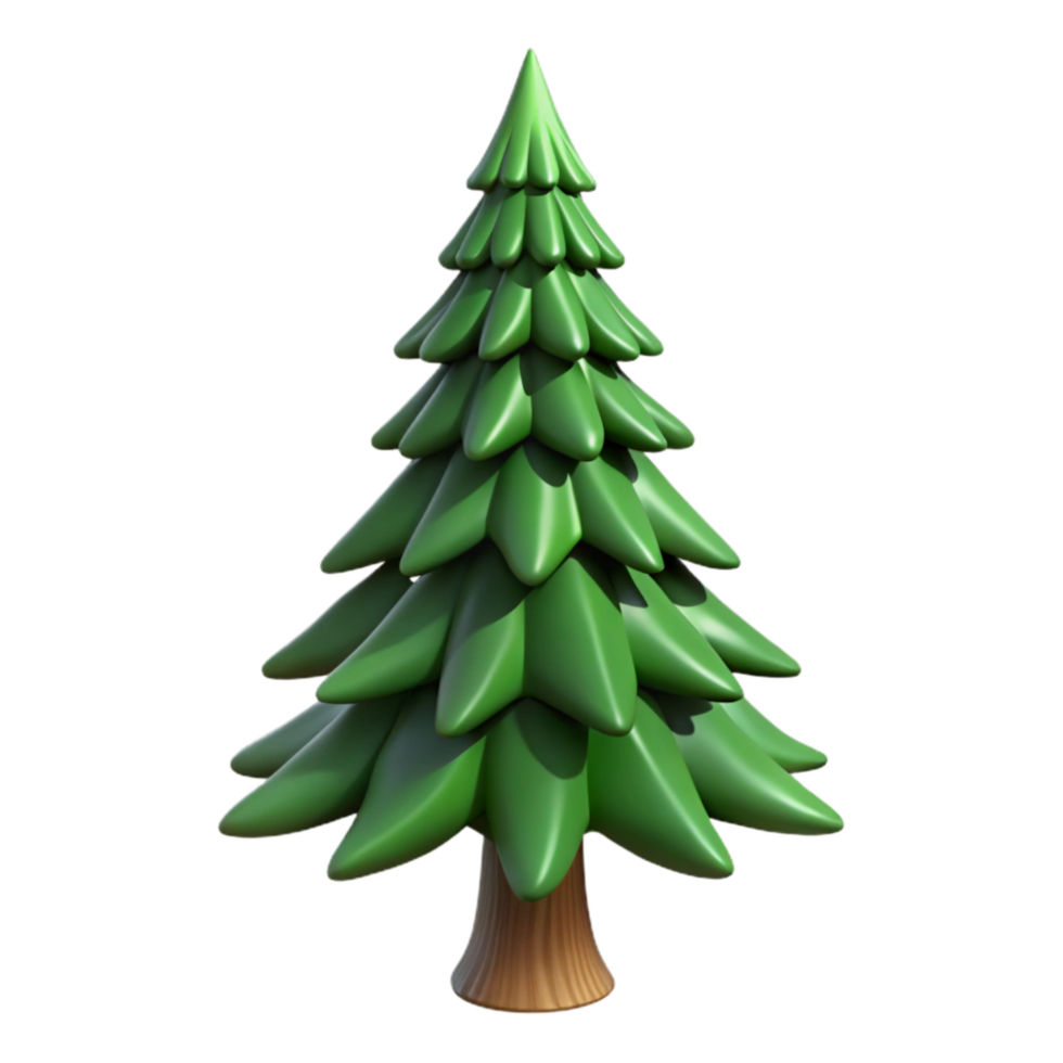 impressive minimalist Forest Pine Tree Silhouette Isolated original png