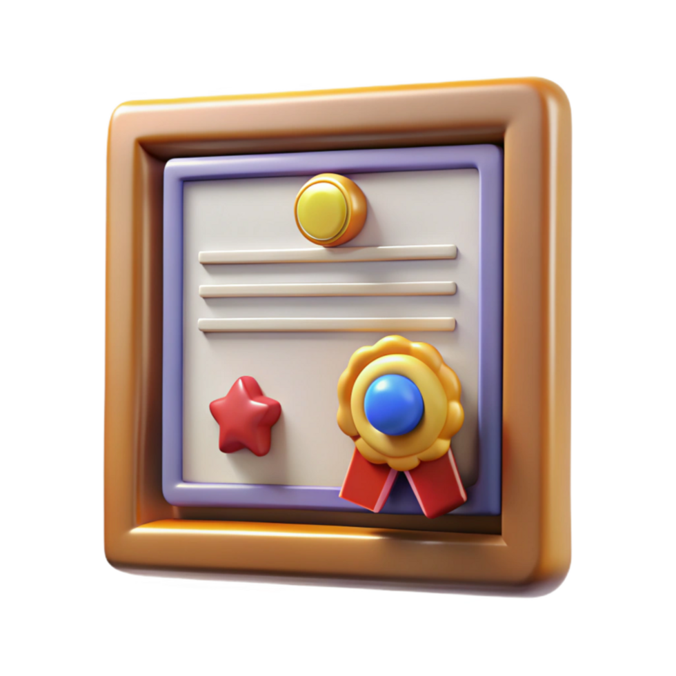 impressive modern Framed Certificate Official Design Transparent Background exclusive png