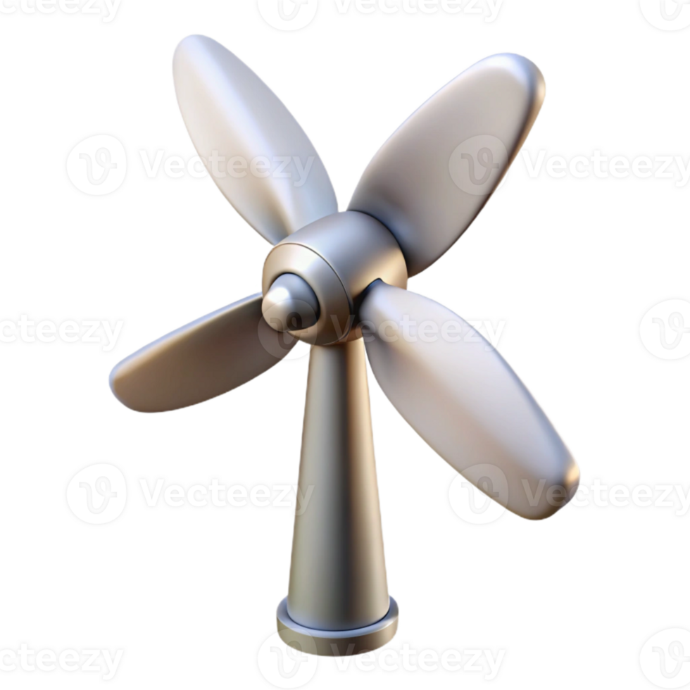 extraordinary minimalist Wind Turbine Blades Rotating Isolated Cutout high quality png