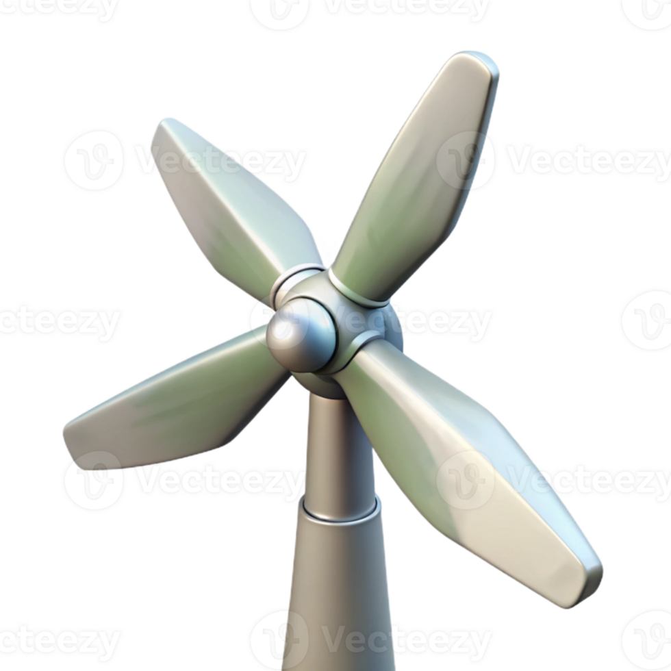 impressive creative Wind Turbine Blades Rotating Isolated Cutout exclusive png