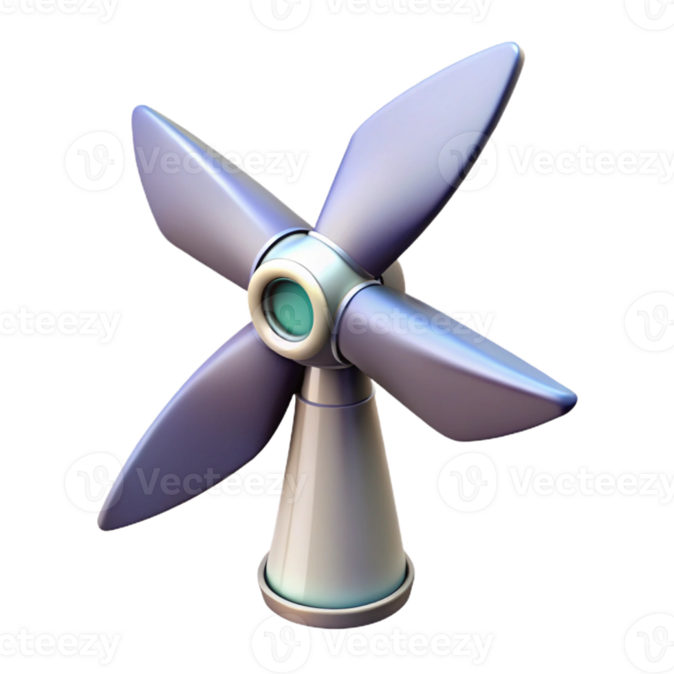 wonderful creative Wind Turbine Blades Rotating Isolated Cutout high resolution png