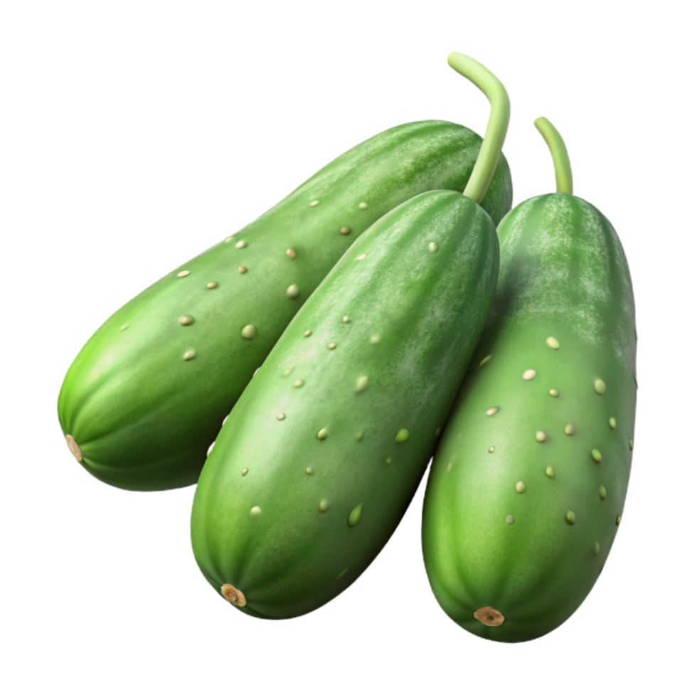 elegant vintage Freshly Picked Cucumbers Transparent Background exclusive png