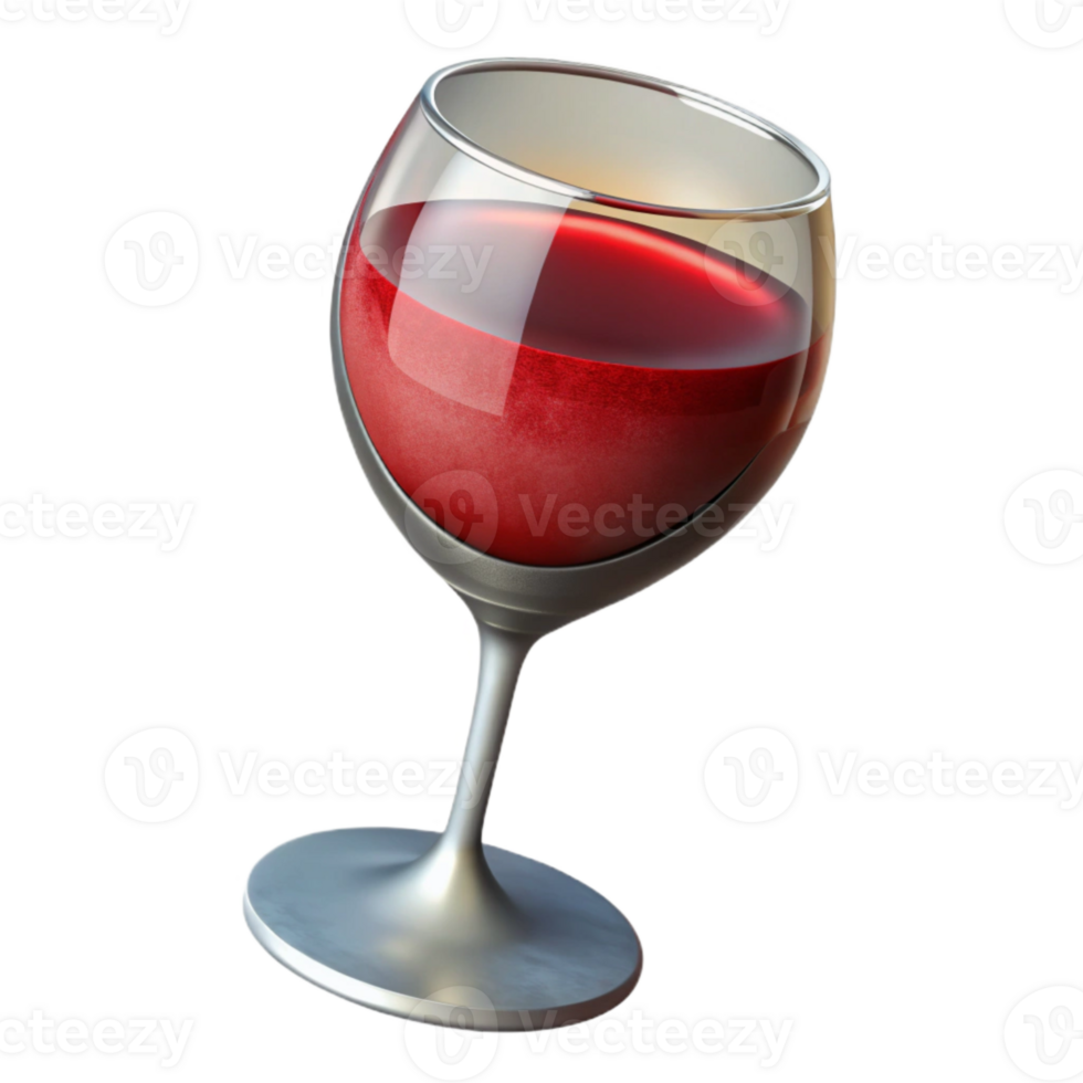 extraordinary minimalist Wine Glass with Red Wine Isolated high resolution png