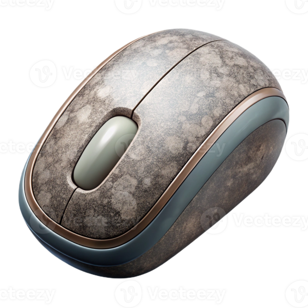 serene contemporary Wireless Mouse Top Angle Cutout premium png