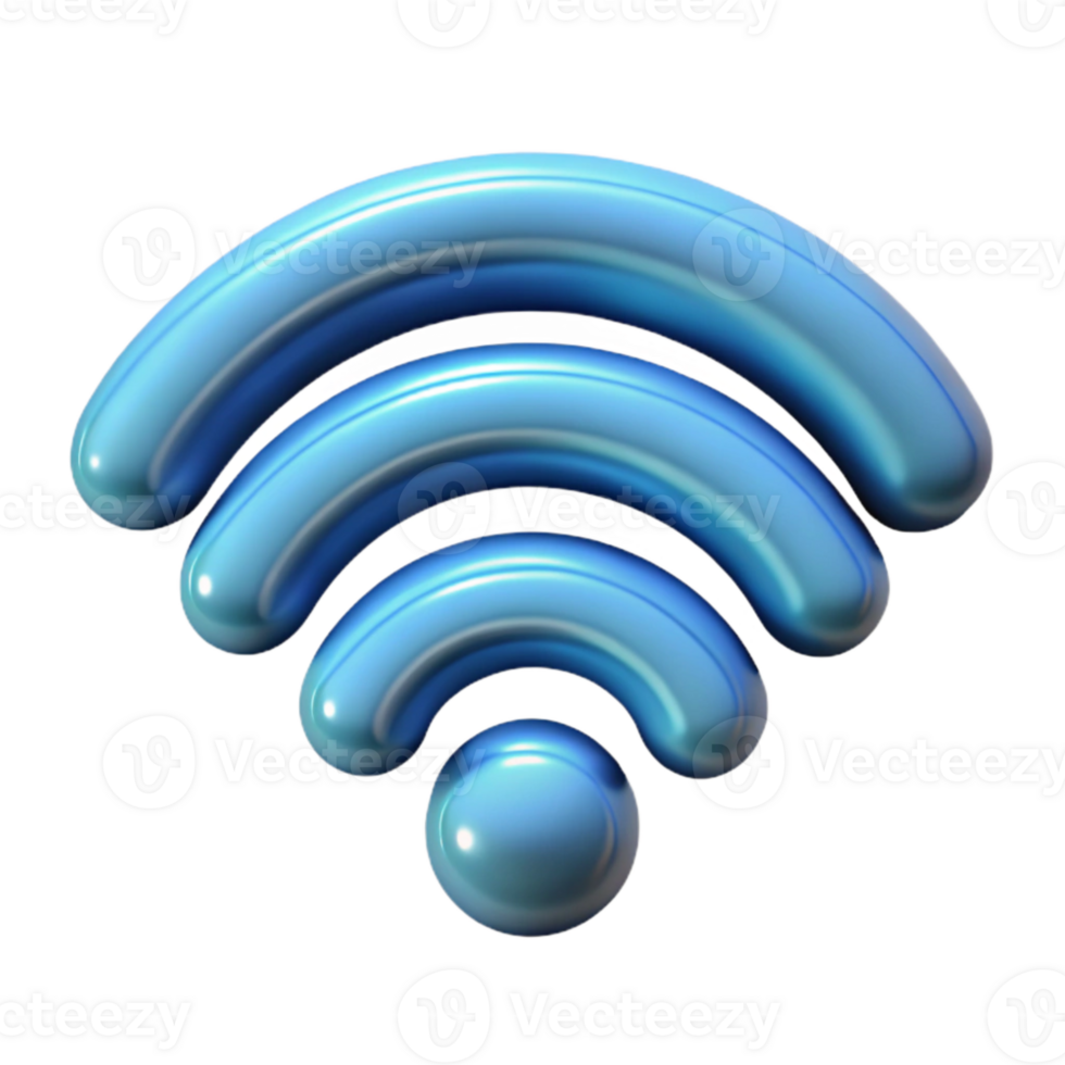 magnificent classic Wireless Network Symbol Isolated on Transparent Background high resolution png