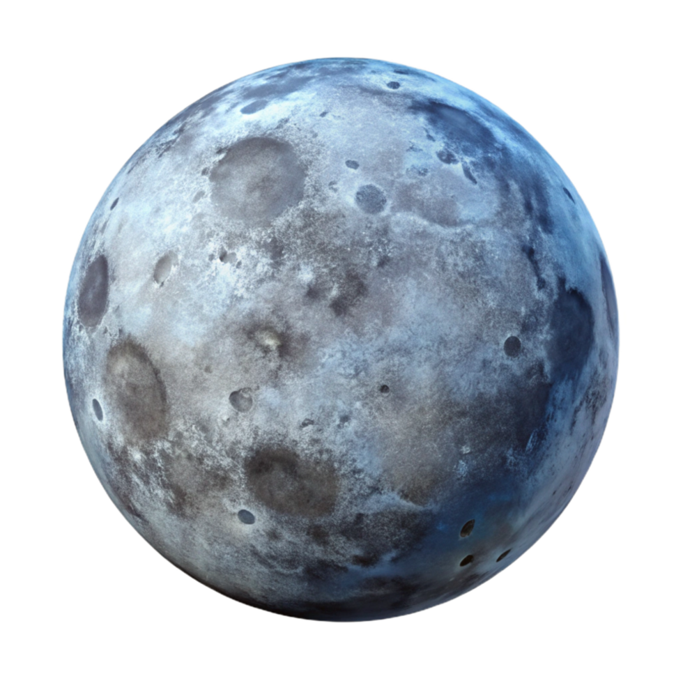 vibrant modern Full Moon Shining Bright Light Cutout Transparent Background high resolution png