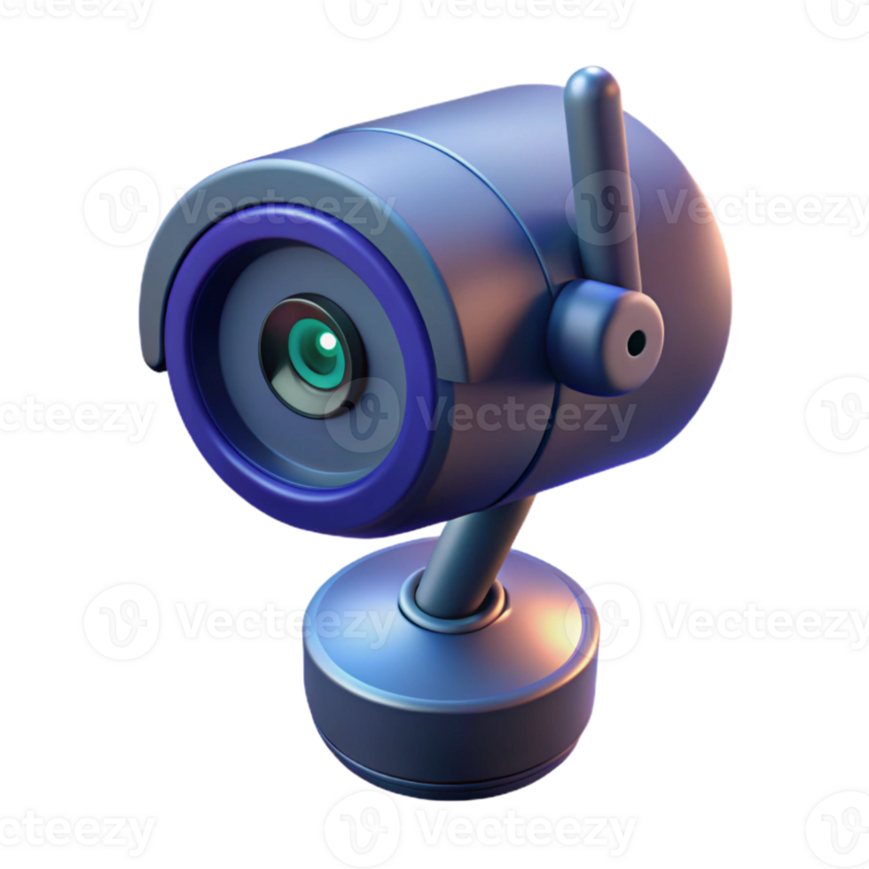 beautiful contemporary Wireless Security Camera Night Vision Isolated original png