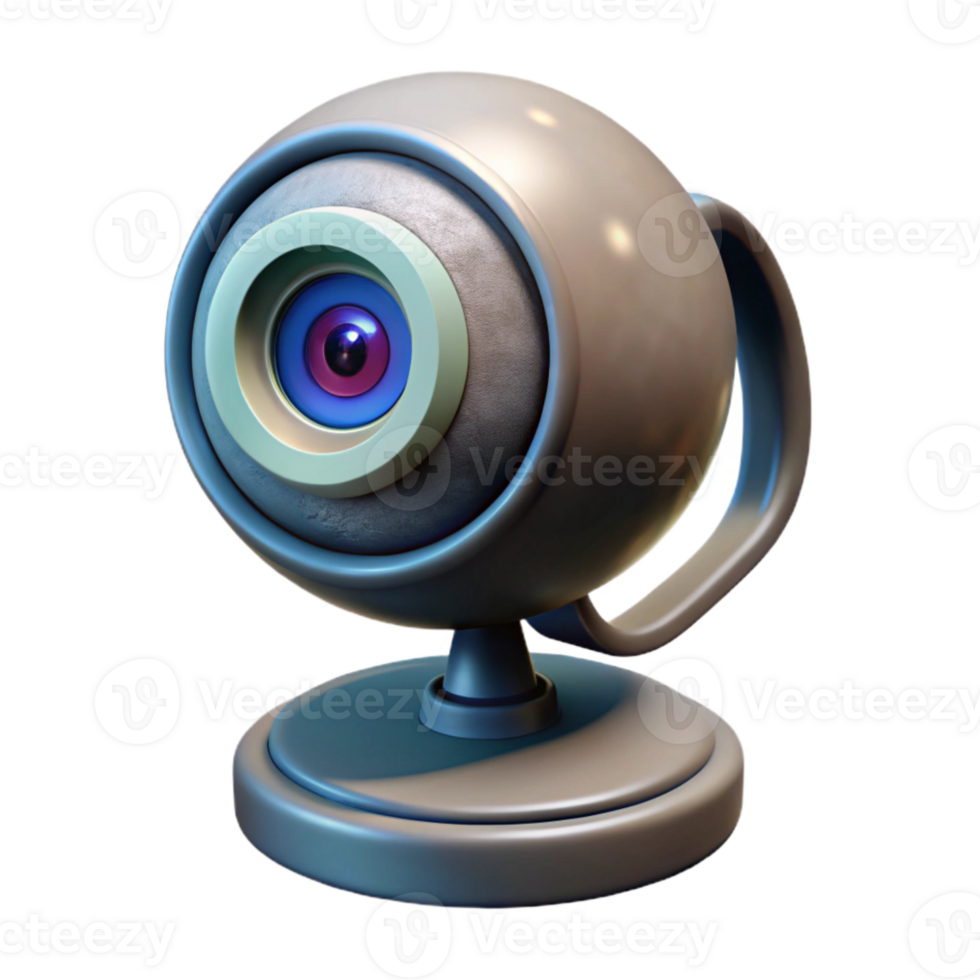 serene abstract Wireless Security Camera Rotating Isolated original png