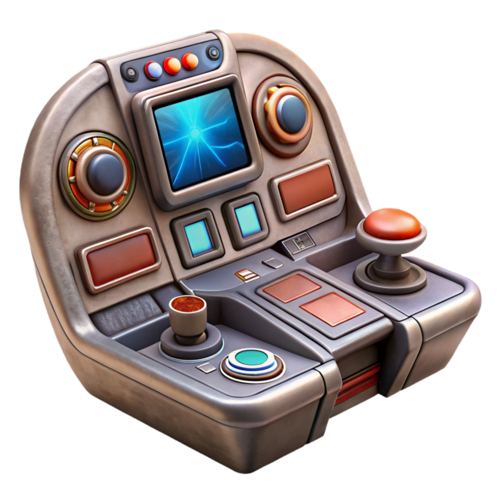 stunning abstract Futuristic Spaceship Cockpit Control Panel Cutout original png