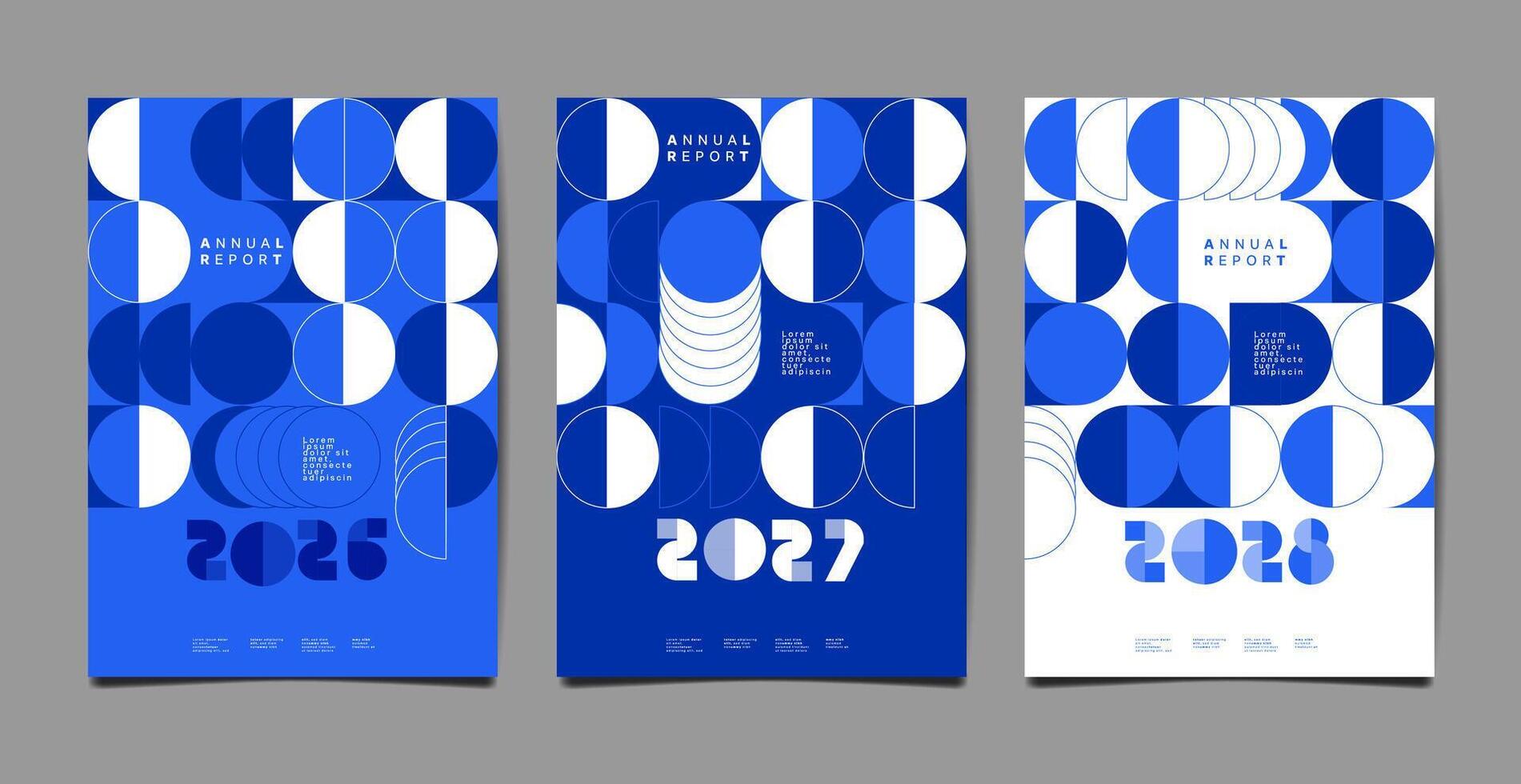 Annual Report, template layout design , dot pattern, typography vector