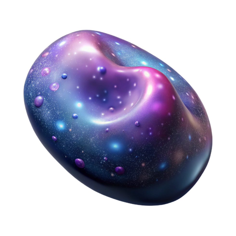 elegant artistic Galaxy Cluster Transparent Background Isolated Element original png