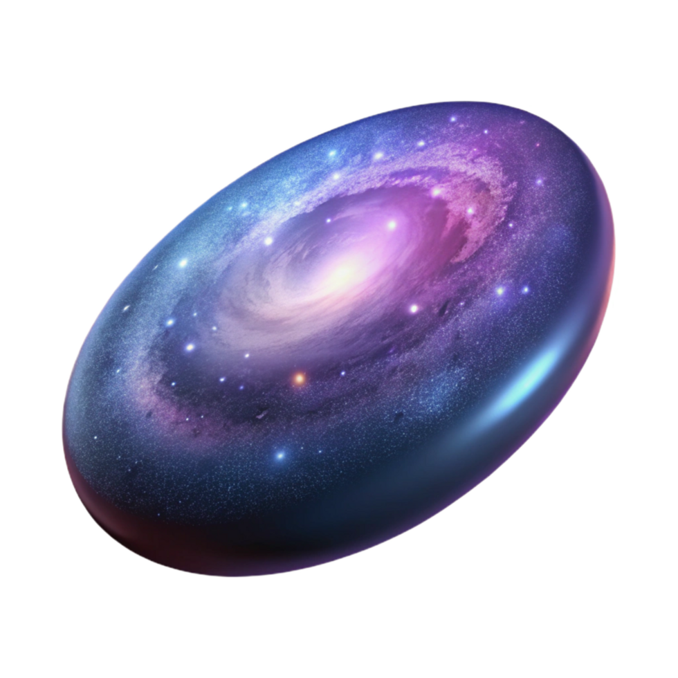 Galaxy Cluster Transparent Background Isolated Element png