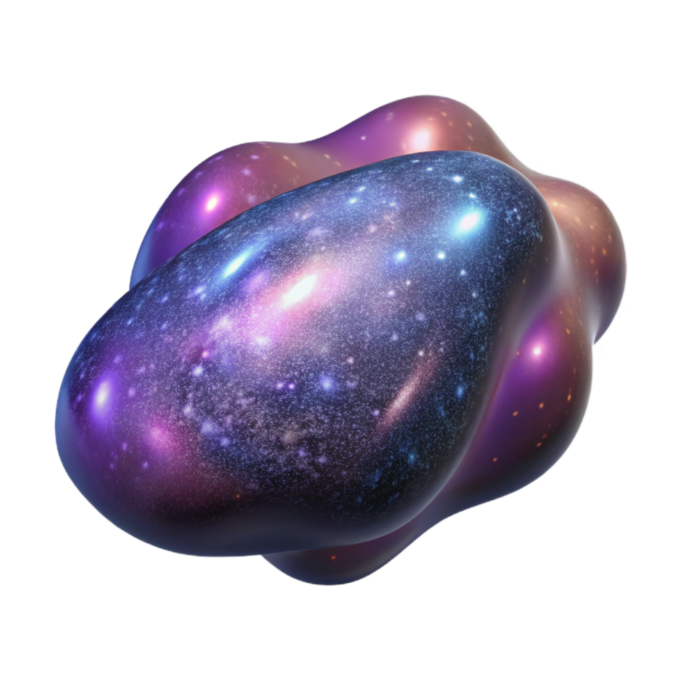 dramatic contemporary Galaxy Cluster Transparent Background Isolated Element original png