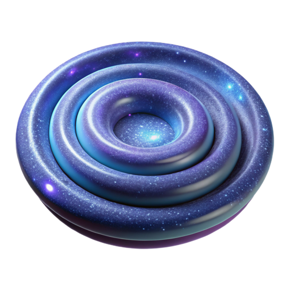 wonderful rustic Galaxy Spiral Arms with Dust Lanes Isolated Element authentic png