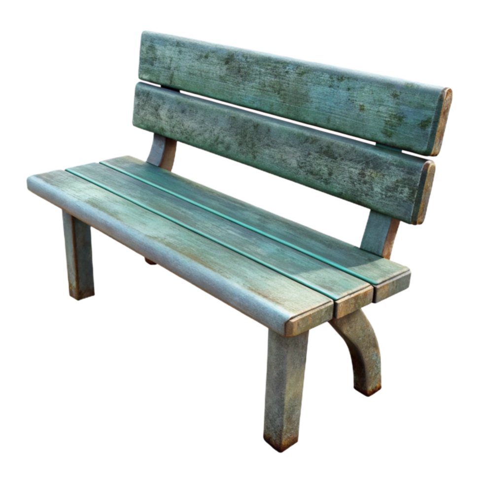 extraordinary classic Gallery Bench Simple Design Transparent Background detailed png