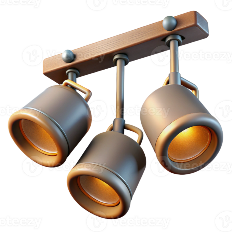 dramatic contemporary Gallery Lighting Track System Cutout exclusive png