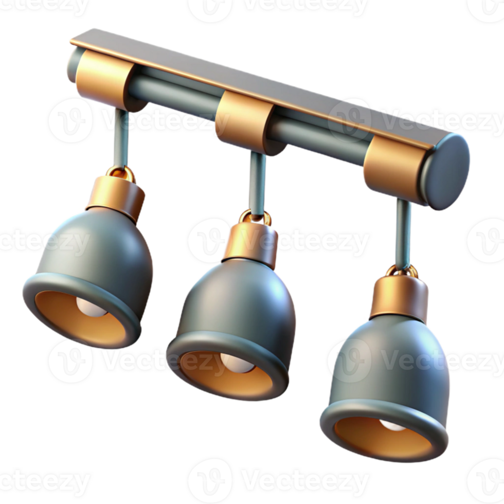 beautiful modern Gallery Lighting Track System Cutout exclusive png