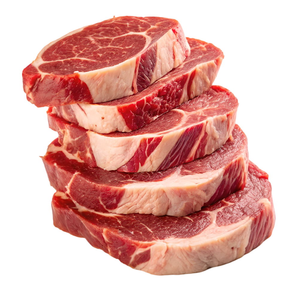 Raw Beef Steak, Fresh Meat, Isolated Cut png