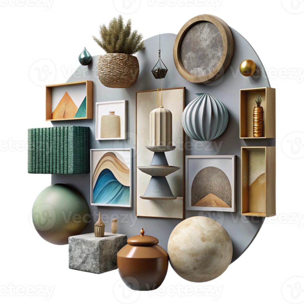 extraordinary traditional Gallery Wall Art Variety of Styles Isolated original png