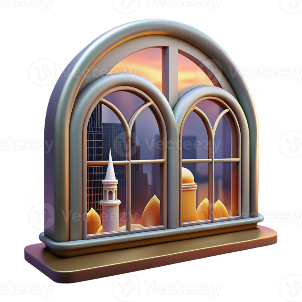 wonderful traditional Gallery Window City View Cutout exclusive png