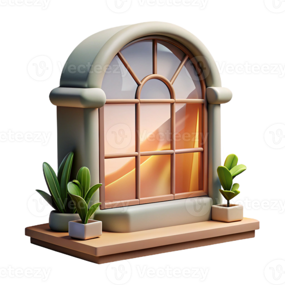dramatic rustic Gallery Window Natural Light Transparent Background genuine png