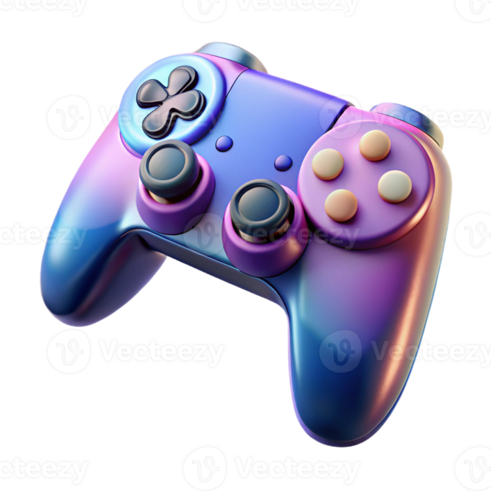 dramatic rustic Gaming Controller with D Pad Transparent Background premium png